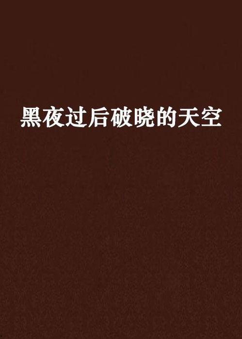 黑夜过后 在线观看,探寻光明与希望的情感之旅 第3张 黑夜过后 在线观看,探寻光明与希望的情感之旅 第3张